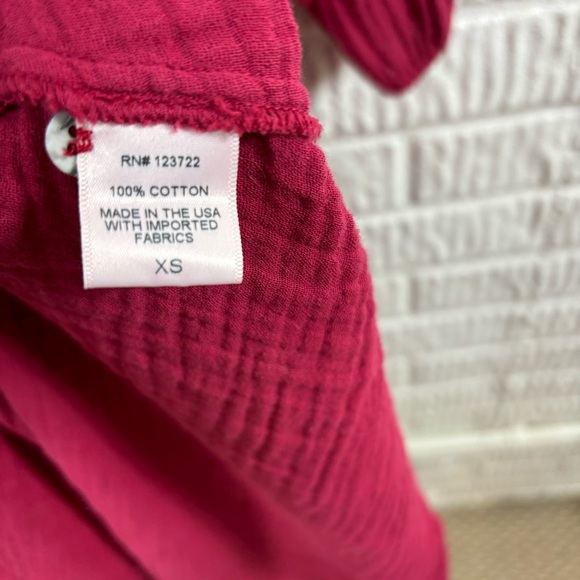 Xirena Gia Dress Cranberry NWT XS - Picture 6 of 6